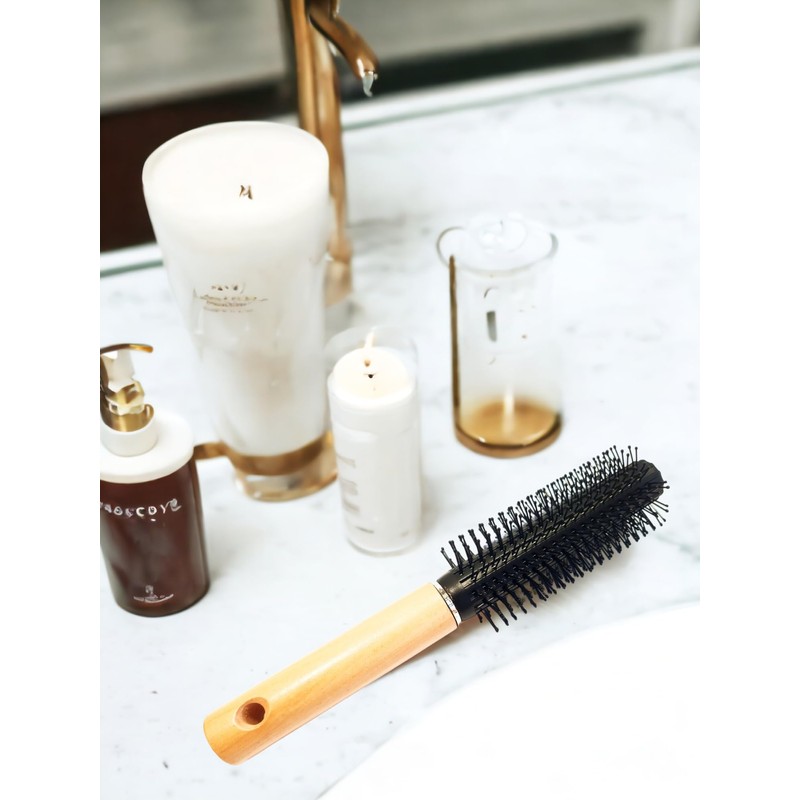 Super Mundo 96328 Professional Scoop Brush Plastic Brush for Straightening