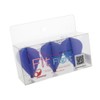 Darts Flight [Fit Flight] kite D Blue Pack of 3