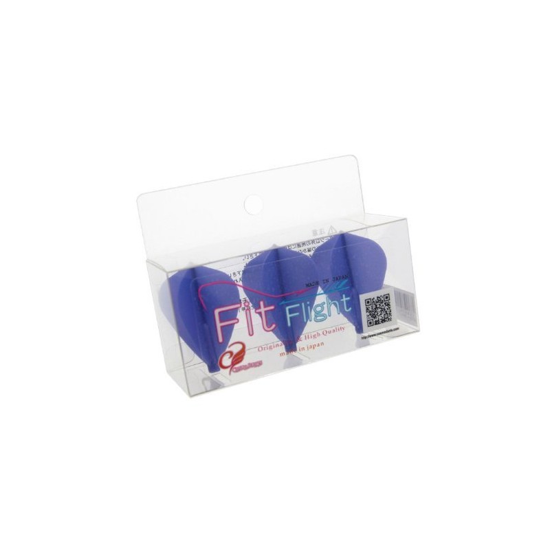 Darts Flight [Fit Flight] kite D Blue Pack of 3