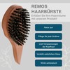 Remos natural hair brush made of 100% boar bristles with