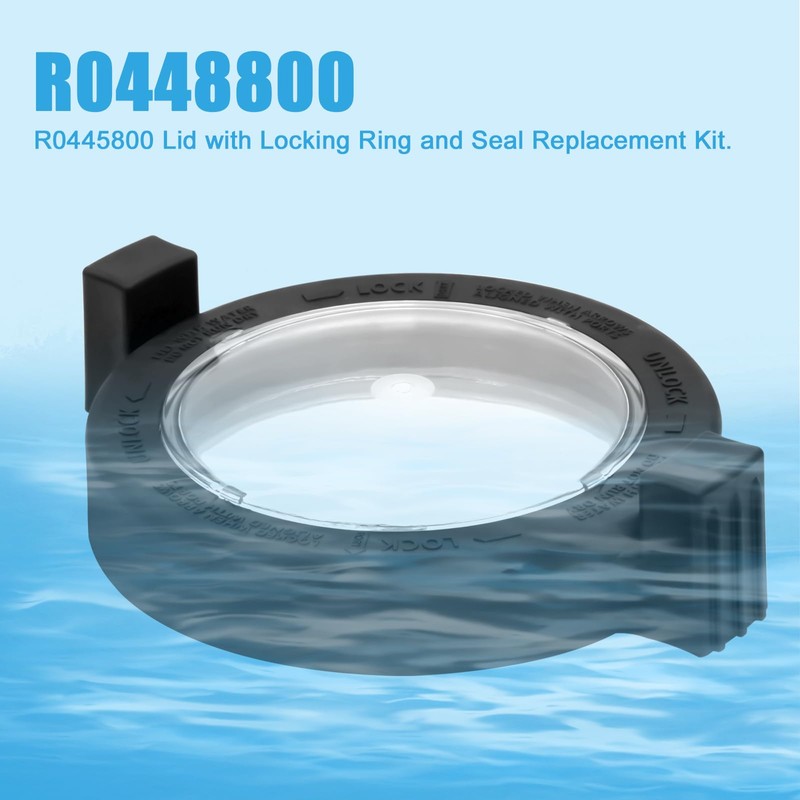FBULWSEC R0448800 Pool Pump Lid, PHP MHP Replacement Lid w/Locking
