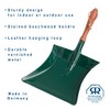 bürstenhaus Redecker – Polvo Pan, Stained Beechwood Handle, Dark Green,