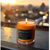 100% Soy, Highly Scented, Hand Poured Soy Candle (Lemongrass Cedar