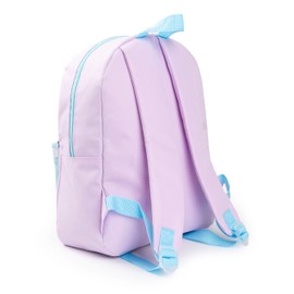 Pusheen Girls Backpack Set | Kids 4 Piece Blue & Pink Rucksack Bundle with School Bag, Pencil Case, Lunch Bag & Water Bottle | Kitten Cat Graphic Complete Matching Set | Back to School Gifts