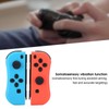 For Joycon Game Console Wireless Bluetooth Gamepad Right Left(rouge Bleu