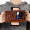 K-S-Trade Qualitativ & Innovativ Handyhülle Schutzhülle Bookstyle Case Wallet-Case Für