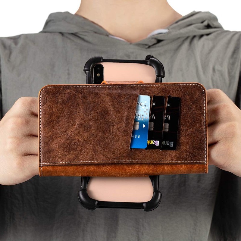K-S-Trade Qualitativ & Innovativ Handyhülle Schutzhülle Bookstyle Case Wallet-Case Für