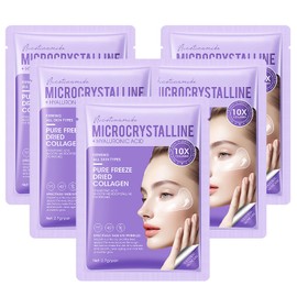 Microcrystalline Eye Mask with Hyaluronic Acid - 5PCS Anti Wrinkle Eye Mask