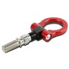 DNA MOTORING Red Aluminum Front/Rear Japanese Car Trailer Tow Hook
