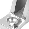 ZONADAH 60x17mm Marine Boat Deck Hinge Awning Accessories Mount, Concave