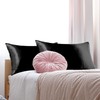 PiccoCasa Satin Pillow Cover, Cool Rayon, Touch Cooling Sensation, Pillow