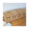 LuminaD Recyclable Square 4-Type Waste Separation Bins & Trash Cans Option/Paper