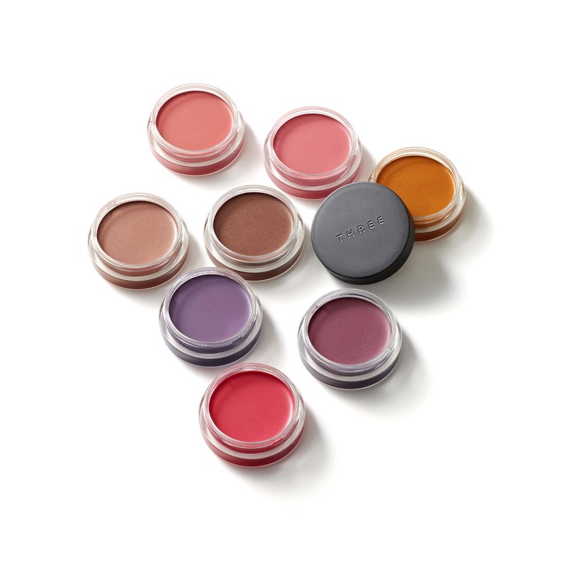 THREE UNSEEN TREASURE (Eye Color) Glam Tone Color Custard, 0.2