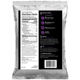 Cappuccine Double Fudge Mocha Frappe Mix, 3 Pound (Pack of 1)