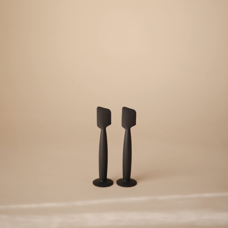 mushie Diaper Cream Applicator Soft Silicone with Suction Base (Navy)