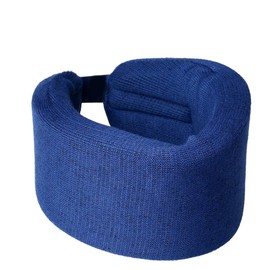 Zhiye Neck Brace Adjustable Super Soft Support Callor, M Size Cervical Collar Blue for Sleeping Relieves Pain and Pressure, fit Men, Women, Elderly