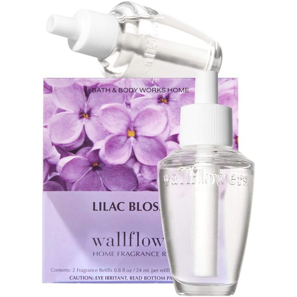 Bath Body Works Lilac Blossom Wallflowers Refill 2 Bulbs