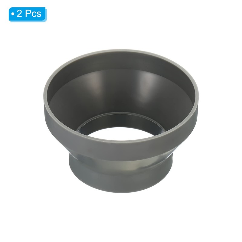 PATIKIL 6" to 4" Duct Reducer Connector 2 Pack Heating