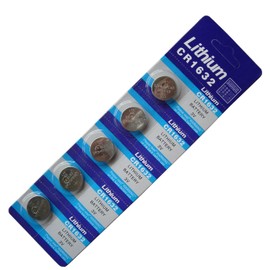 New 5 X Cr1632 Br1632 1632 3V Lithium Batteries FBA