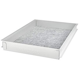 VanDeBord Aluminium Flat Drawer, Drawer, Accessories for Aircraft Trolleys, Airline Trolleys and Board Boxes (KSSU, Includes Felt Insert)