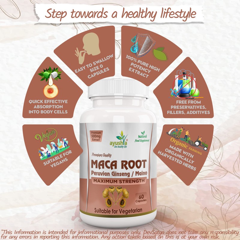 Maca Root Extract Capsule