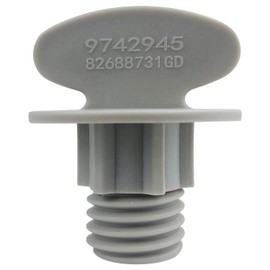 9742945 Dishwasher Lower Spray Arm Retainer Nut Replacement part -Compatible With Whirlpool Kenmore Dishwasher Replaces WP9742945 747435 AP3044826 PS402230 EA402230 AH402230 LP13203(1.8"Lx1.5"D)