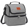 Grafner Premium Cool Bag Small 8L, 2 Compartments Shoulder Strap