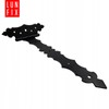 170 x 300 x 2 mm Triangle Hinge Black Steel