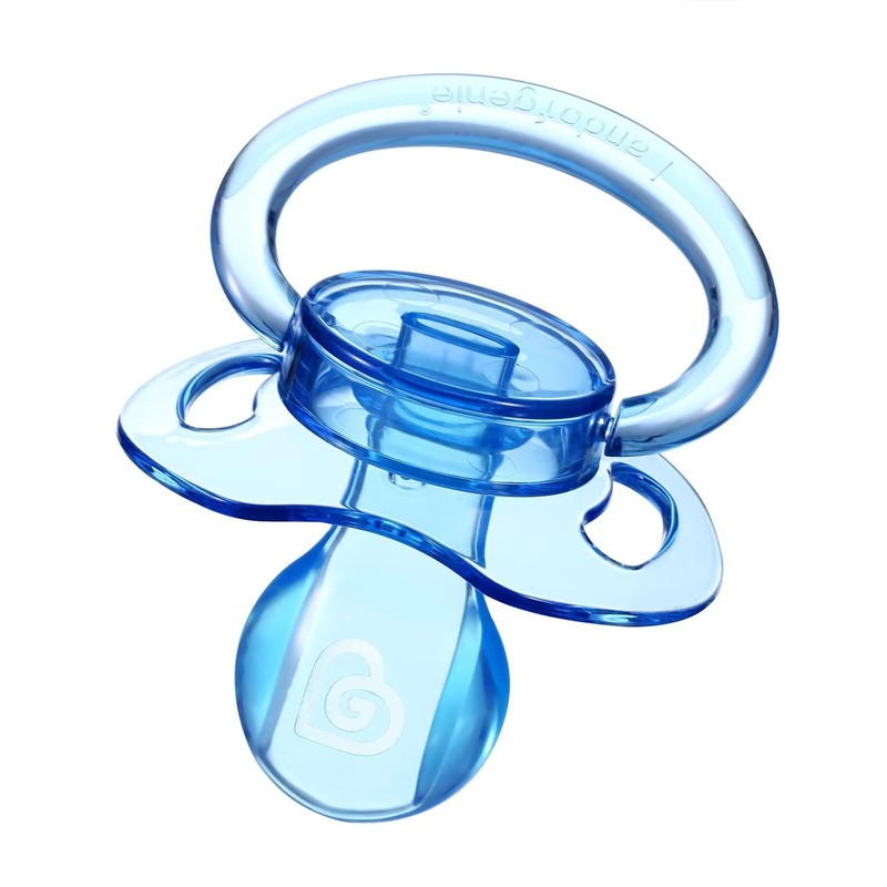 Landofgenie Adult Dummy Bone Shape Transparent Dummy Blue