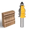 Mesee Architectural Molding Router Bit, 1/2 Inch Shank Woodworking Trimming