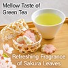YAMASAN KYOTO UJI Sakura Floral Green Tea, A Well-Blended, Cherry
