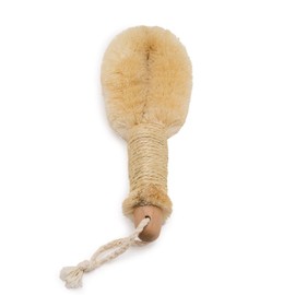 GranNaturals Bath & Shower Dry Skin and Body Sisal Brush | Naturals Fibers to Improve Blood Circulation, Exfoliate Skin, and Reduce Cellulite