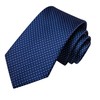Hi-Tie Mens Tie Lapel Pin Set Pocket Square Cufflinks Woven