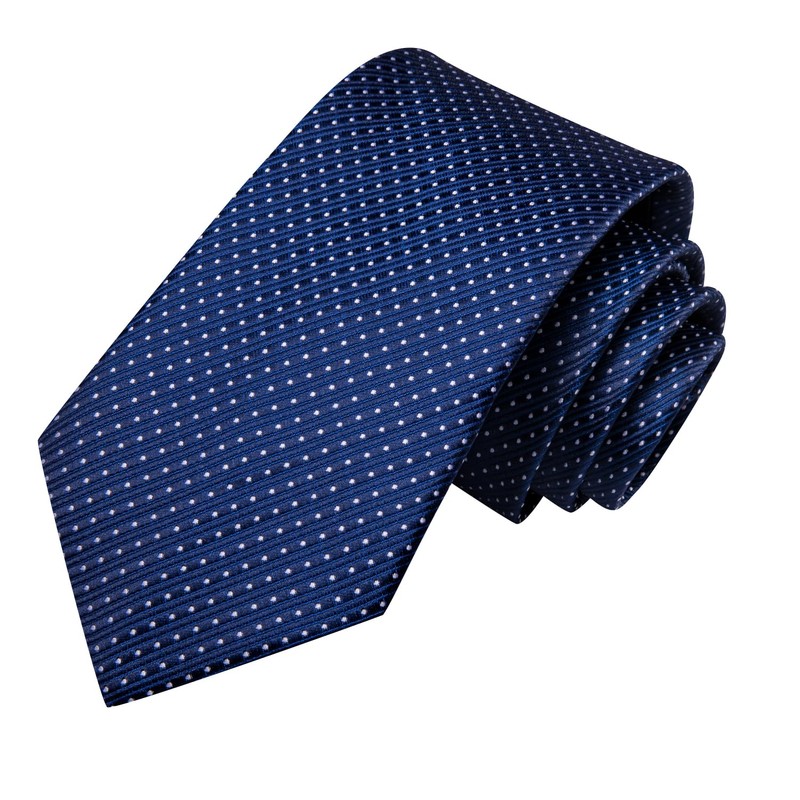Hi-Tie Mens Tie Lapel Pin Set Pocket Square Cufflinks Woven