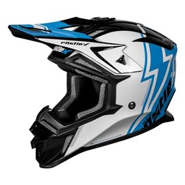 Castle X CX200 Jolt Moto Helmet (Process Blue - 2X-Large)
