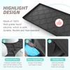 SIKADEER 22" x 22" Under Sink Mat Waterproof, Silicone Mat