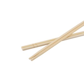 Azkitchen CCBM20 Split Chopsticks, Bamboo Round Chopsticks, Individually Wrapped, Includes Toothpicks, 100 Pairs