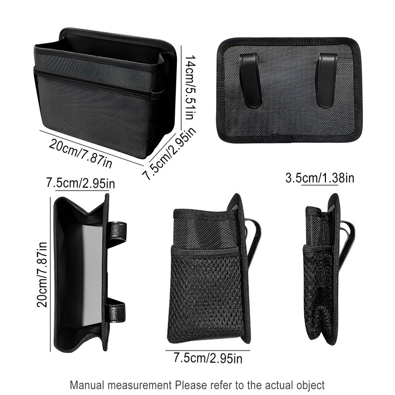 Xiuyer Car Bin, Car Side Door Trash Can Foldable Auto
