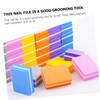 ORFOFE Sponge Nail File Block 50pcs Nail Buffering Files Fingernail