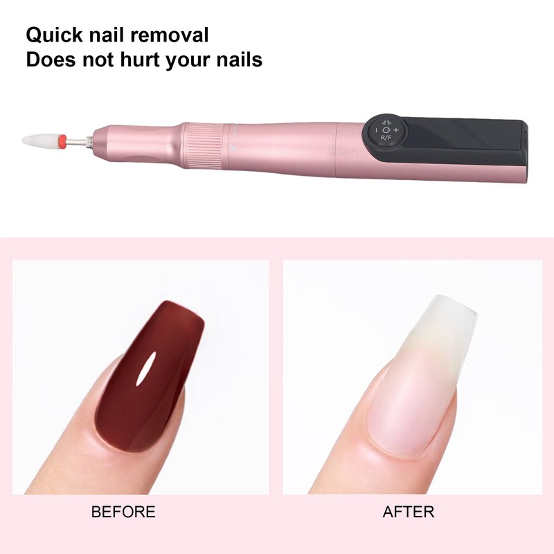 2 in 1 Nail Polisher Pen with Nail Curing Light