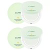 Aloe 알로에 아쿠아 마일드 쿨링 선쿠션 SPF50+ PA++++, 25g, 2개 Aloe Aqua Mild Cooling Sun Cushion SPF50+ PA++++, 25g, 2 pieces