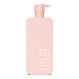 MONDAY HAIRCARE Moisture Body Wash 27 oz - Ingredientes nutritivos, manteca de karité, aceite de coco y extracto de pomelo, hidrata y repone la piel