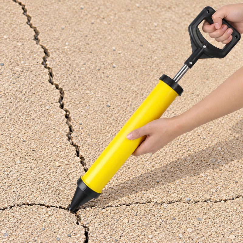 Manual Grouting Gun Mortar Sprayer Applicator with 4 Nozzles, Cement