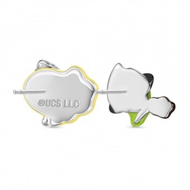 GNOCE Mismatched Wicked Witch Stud Earrings Irregular Stud Earrings 925 Sterling Silver Earrings Jewellery Gift for Women