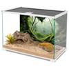 AWERT 72x24 inches Polyester Tropical Rainforest Terrarium Background Stream Green