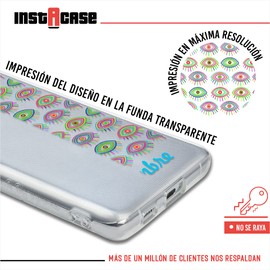 INSTACASE Funda para M5 Personalizada con Ojo Turco antigolpes, Case Personalizado para M5, Carcasa con Ojo Turco para M5, Protector de Ojo Turco Colores con Nombre para M5