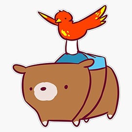 Banjo Kazooie Bumper Sticker Window Vinyl Decal 5"