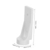 ULTECHNOVO Freezer Door Hinge Replacement Plastic Freezer Door Hinge Plate