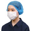 Artec 51428 Non-Woven Head Caps (100 Count) / Blue /