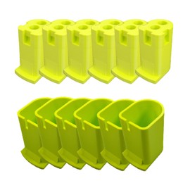 for Ryobi 18V Cordless -Tool & Battery Mounts Hangers Holders Brackets - 12 Pack - 6 Tool + 6 Battery Mounts